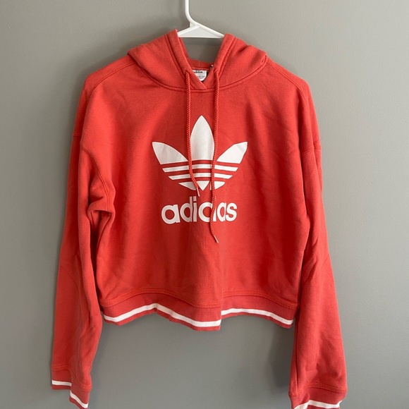 Adidas Cropped Hoodie - Picture 1 of 2
